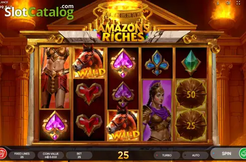 Οθόνη5. Amazons Riches Κουλοχέρης