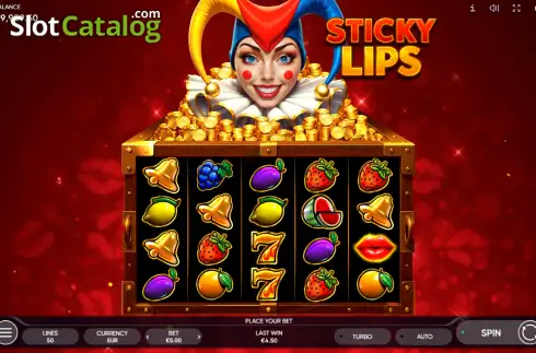 Οθόνη2. Sticky Lips Κουλοχέρης