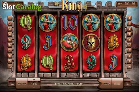 Ροδέλες. The King (Endorphina) Κουλοχέρης