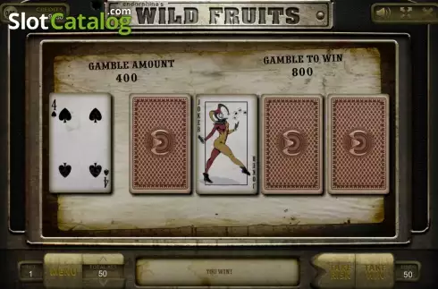 Παιχνίδι κινδύνου. Wild Fruits (Endorphina) Κουλοχέρης