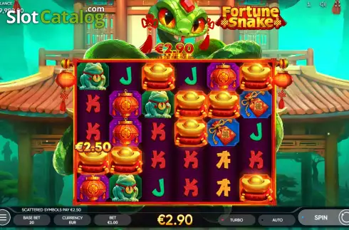 Οθόνη5. Fortune Snake (Endorphina) Κουλοχέρης