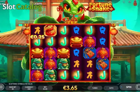 Οθόνη6. Fortune Snake (Endorphina) Κουλοχέρης