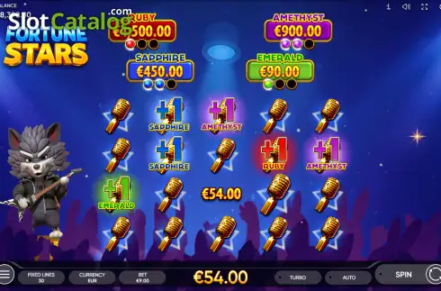 Οθόνη3. Fortune Stars Κουλοχέρης
