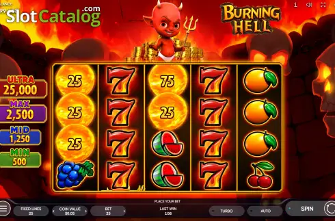 Οθόνη2. Burning Hell Κουλοχέρης 
