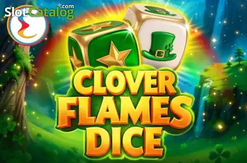 Clover Flames Dice Λογότυπο Clover Flames Dice Λογότυπο