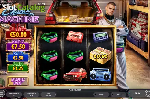 Οθόνη2. Chance Machine 90's Κουλοχέρης