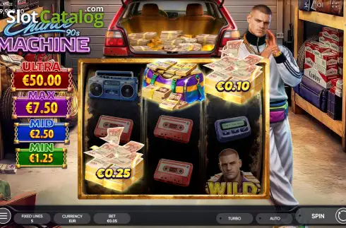 Οθόνη3. Chance Machine 90's Κουλοχέρης