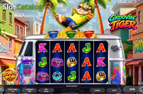 Οθόνη2. Groovin Tiger Κουλοχέρης