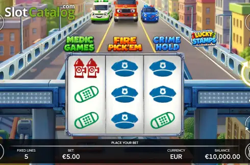 Οθόνη2. Lucky Stamps Κουλοχέρης