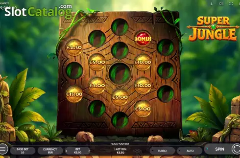 Οθόνη2. Super Jungle Κουλοχέρης 