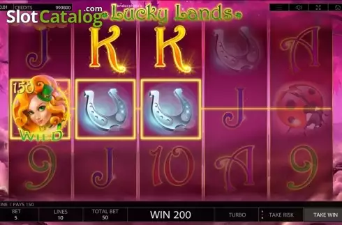 Οθόνη4. Lucky Lands Κουλοχέρης
