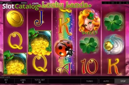 Οθόνη6. Lucky Lands Κουλοχέρης