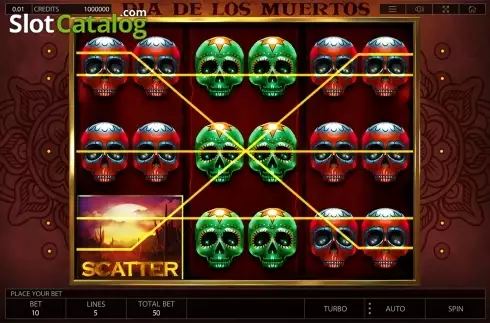 Οθόνη2. Dia de Los Muertos (Endorphina) Κουλοχέρης 
