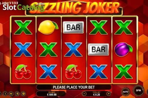 Οθόνη2. Sizzling Joker Κουλοχέρης