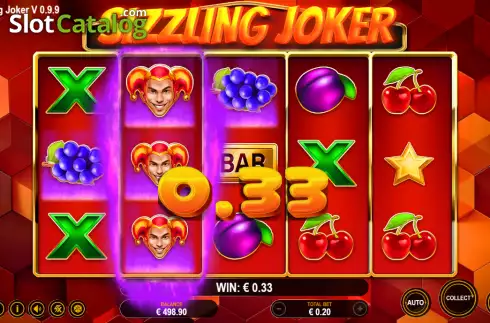Οθόνη3. Sizzling Joker Κουλοχέρης