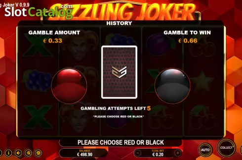 Οθόνη4. Sizzling Joker Κουλοχέρης