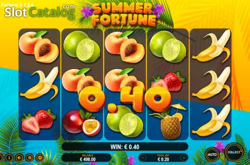 Οθόνη3. Summer Fortune Κουλοχέρης