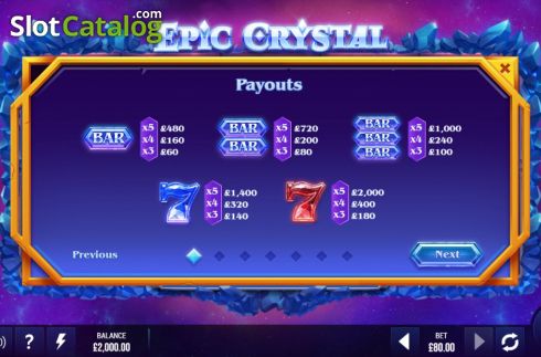Οθόνη9. Epic Crystal Κουλοχέρης 