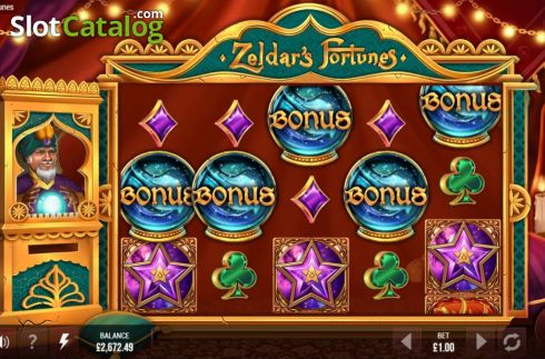Οθόνη3. Zeldar's Fortunes Κουλοχέρης