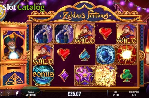 Οθόνη5. Zeldar's Fortunes Κουλοχέρης