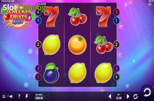 Οθόνη2. Cheeky Fruits Split Κουλοχέρης 
