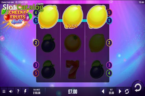 Οθόνη3. Cheeky Fruits Split Κουλοχέρης 