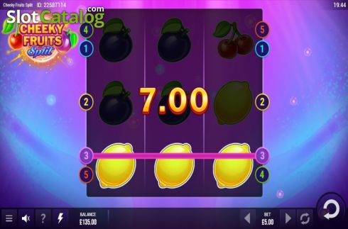 Οθόνη4. Cheeky Fruits Split Κουλοχέρης 