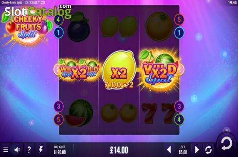 Οθόνη5. Cheeky Fruits Split Κουλοχέρης 