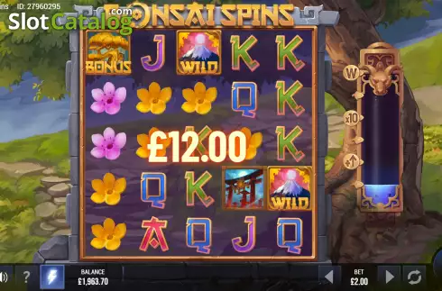Οθόνη6. Bonsai Spins Κουλοχέρης
