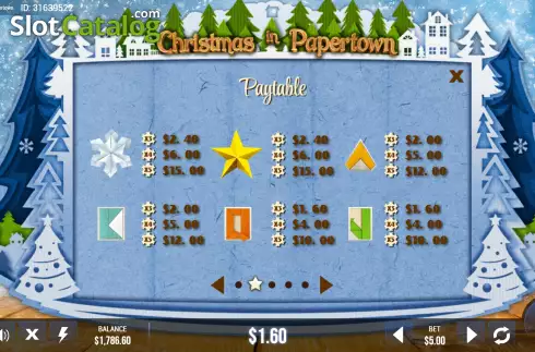 Οθόνη9. Christmas in Papertown Κουλοχέρης