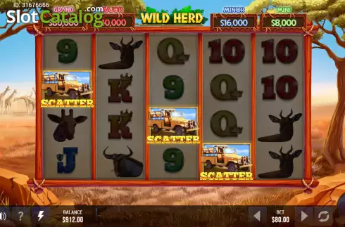 Οθόνη4. Wild Herd Κουλοχέρης 