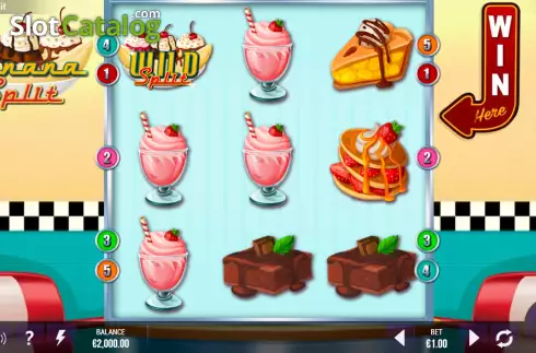 Οθόνη3. Banana Split Κουλοχέρης