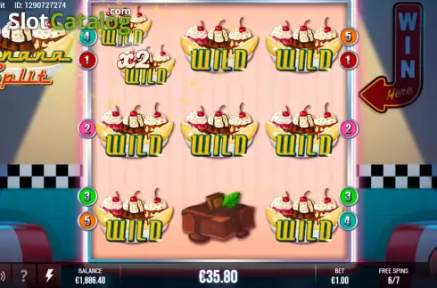 Οθόνη9. Banana Split Κουλοχέρης