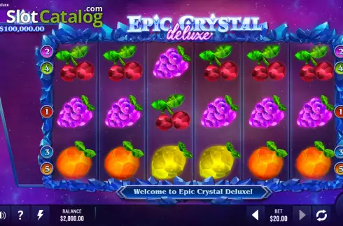 Οθόνη2. Epic Crystal Deluxe Κουλοχέρης