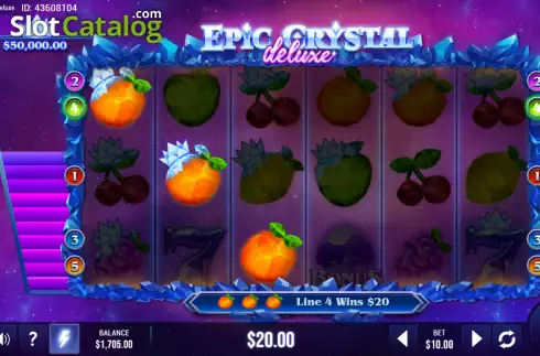 Οθόνη3. Epic Crystal Deluxe Κουλοχέρης