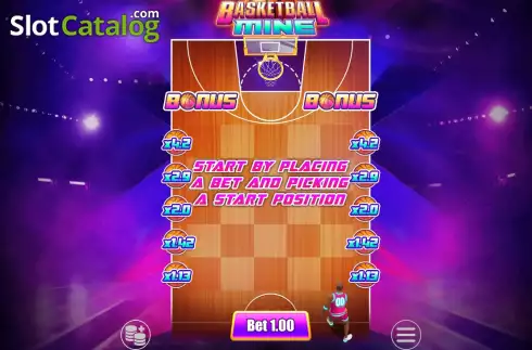 Οθόνη2. Basketball Mine Κουλοχέρης