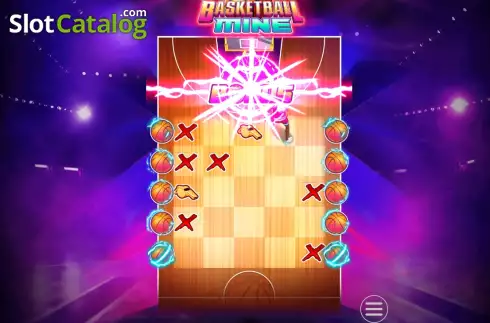 Οθόνη5. Basketball Mine Κουλοχέρης