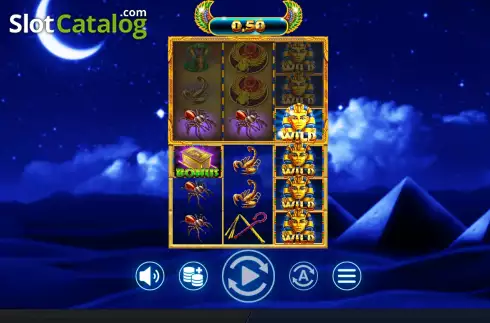 Οθόνη4. Egyptian Reels Κουλοχέρης