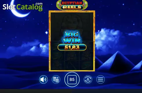 Οθόνη5. Egyptian Reels Κουλοχέρης