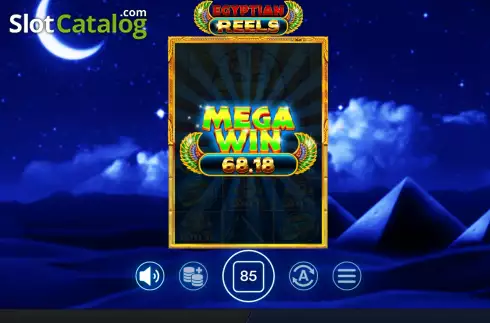 Οθόνη6. Egyptian Reels Κουλοχέρης