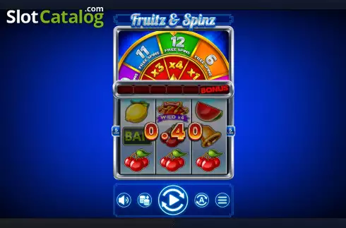 Οθόνη3. Fruitz and Spinz Κουλοχέρης