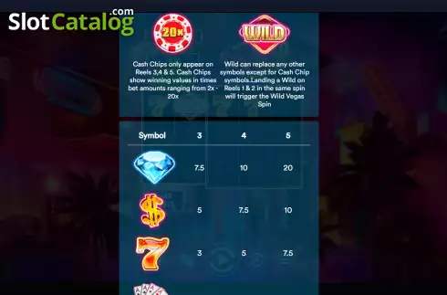 Οθόνη5. Wild Vegas (Esa Gaming) Κουλοχέρης