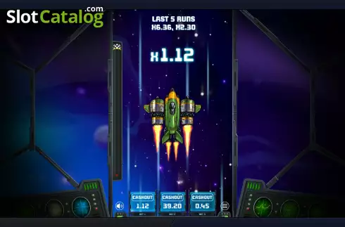 Οθόνη3. Rocket Races Κουλοχέρης