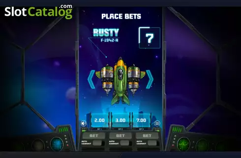 Οθόνη2. Rocket Racers Κουλοχέρης