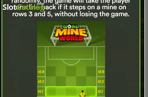 Οθόνη9. Goal Mine World Κουλοχέρης