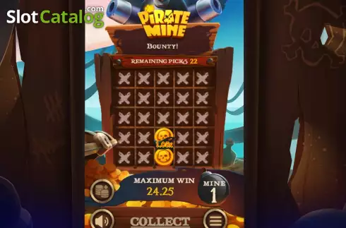 Οθόνη3. Pirate Mine Κουλοχέρης