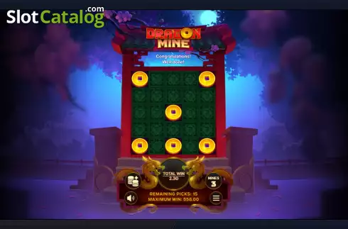 Οθόνη5. Dragon Mine Κουλοχέρης
