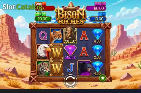 Οθόνη2. Bison Riches Κουλοχέρης