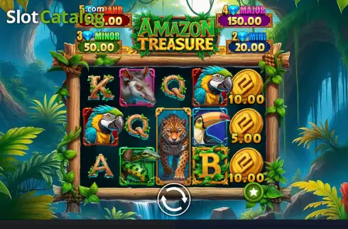 Οθόνη2. Amazon Treasure Κουλοχέρης