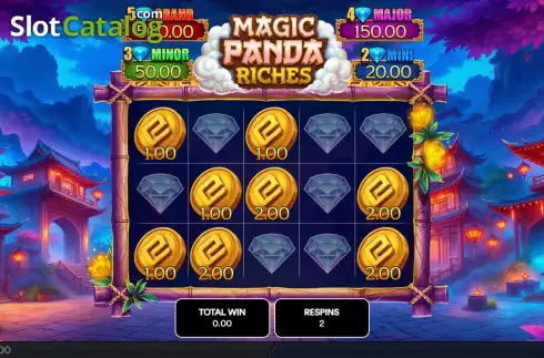 Οθόνη3. Magic Panda Riches Κουλοχέρης